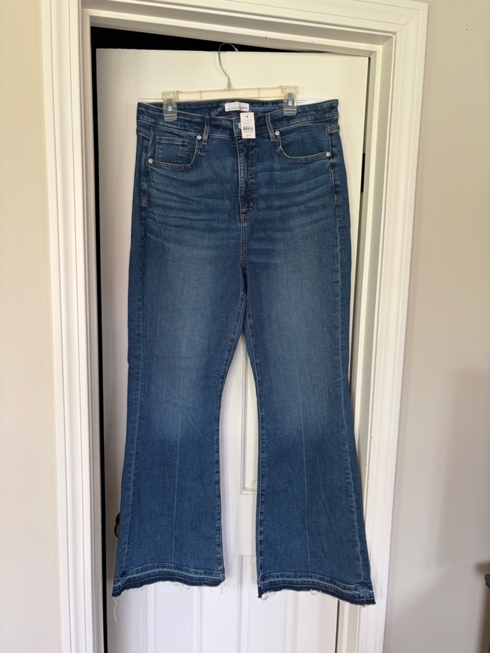 LOFT Medium Wash Flare Jeans